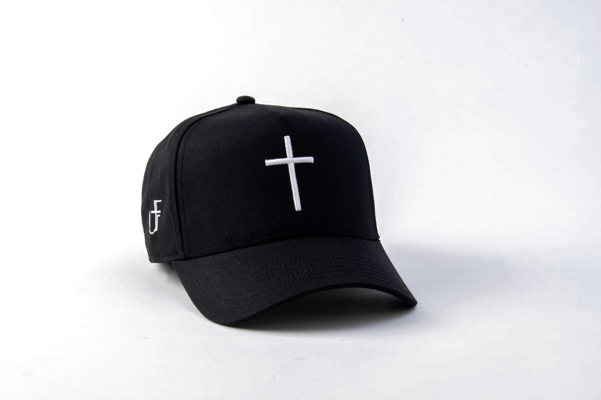 Black Cross Snapback