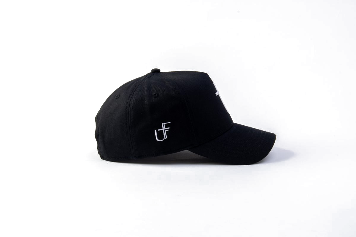 Black Cross Snapback view 2
