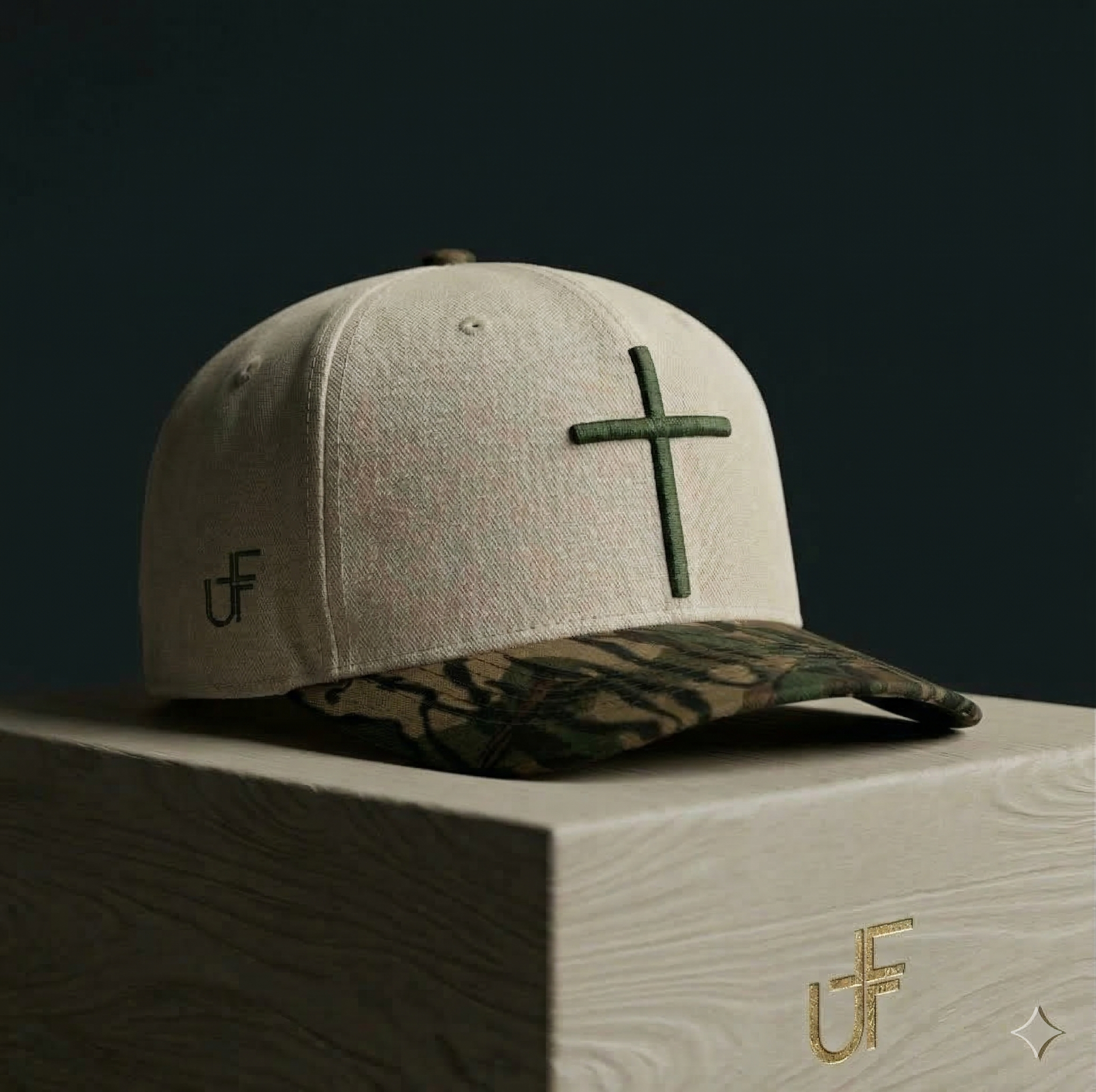 Camo Cross Snapback (Coming in May)