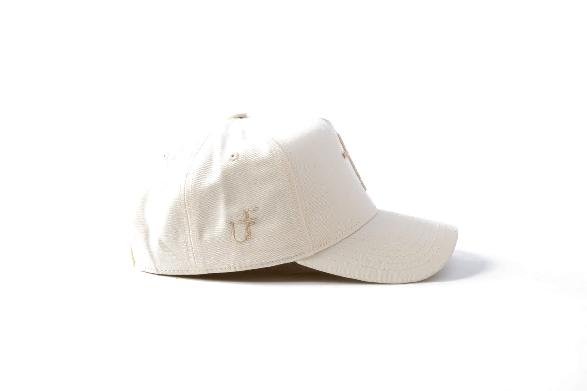 White Cross Snapback view 2